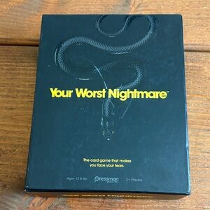 Black 'Your Worst Nightmare' Card Game